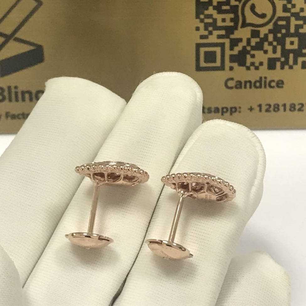 18K Gold Boucheron Serpent Boheme Stud Earrings Dupe (2) 18K Gold Boucheron Serpent Boheme Stud Earrings Dupe