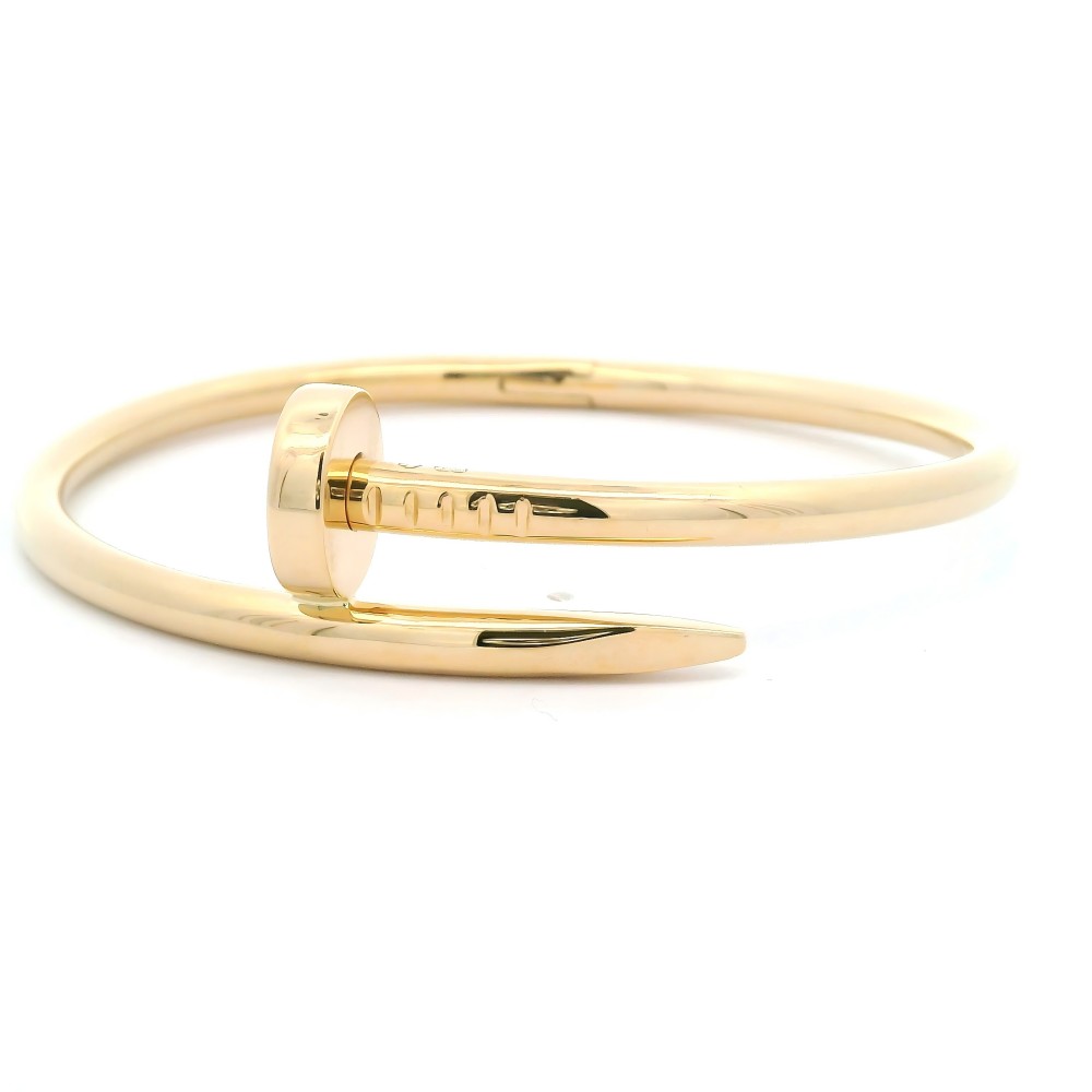 18K Gold Fake Cartier Nail Bracelet Copy B6048217 18K Gold Fake Cartier Nail Bracelet Copy B6048217