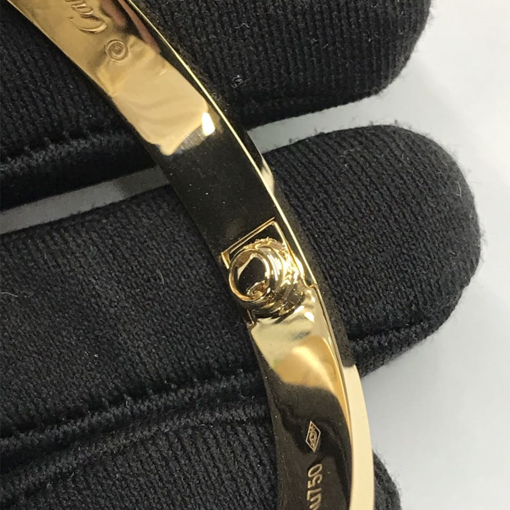 Yellow Gold Cartier Love Bracelet 4 Diamonds Yellow Gold Cartier Love Bracelet 4 Diamonds