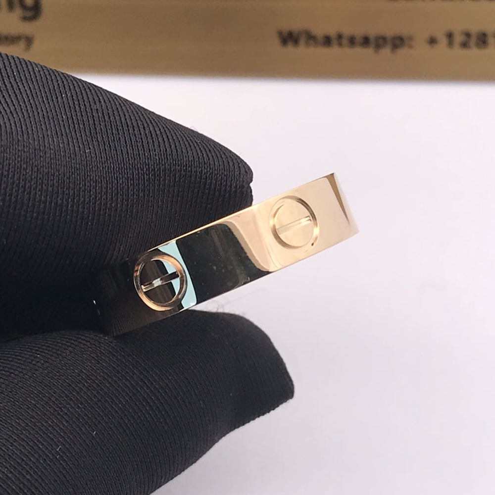 Cartier Love Ring Dupe 18K Real Gold Cartier Love Ring Dupe 18K Real Gold