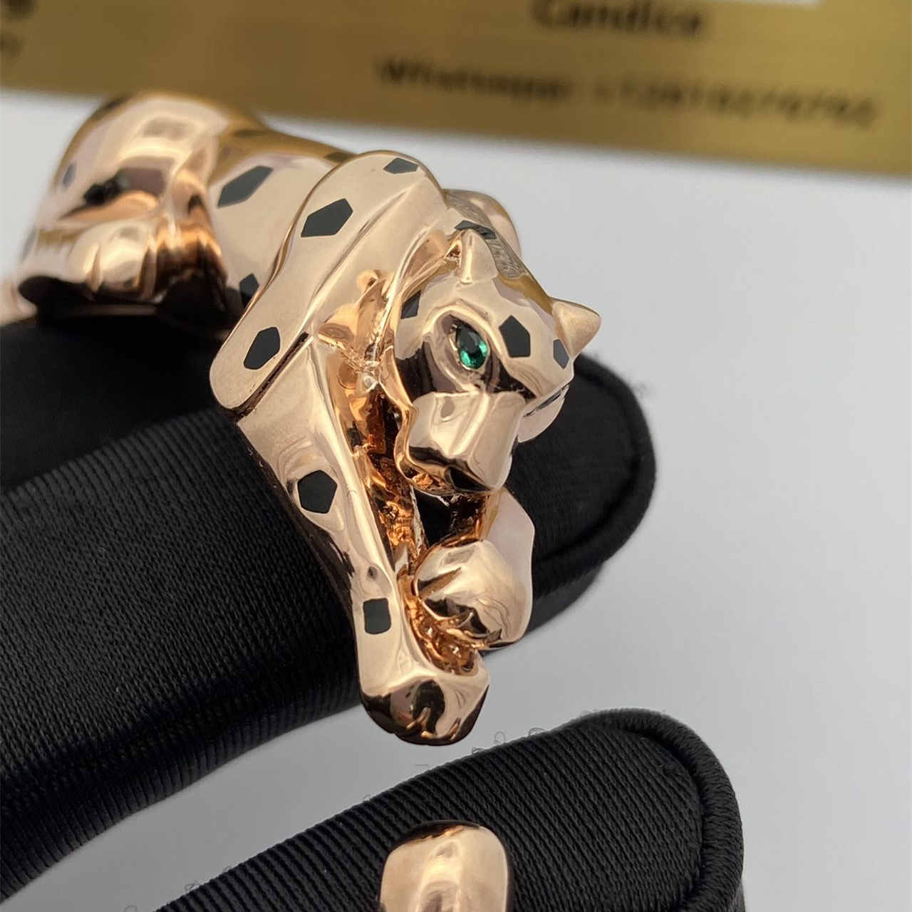 18K Rose Gold Panthère de Cartier Bracelet N6712117 (2) 18K Rose Gold Panthère de Cartier Bracelet N6712117