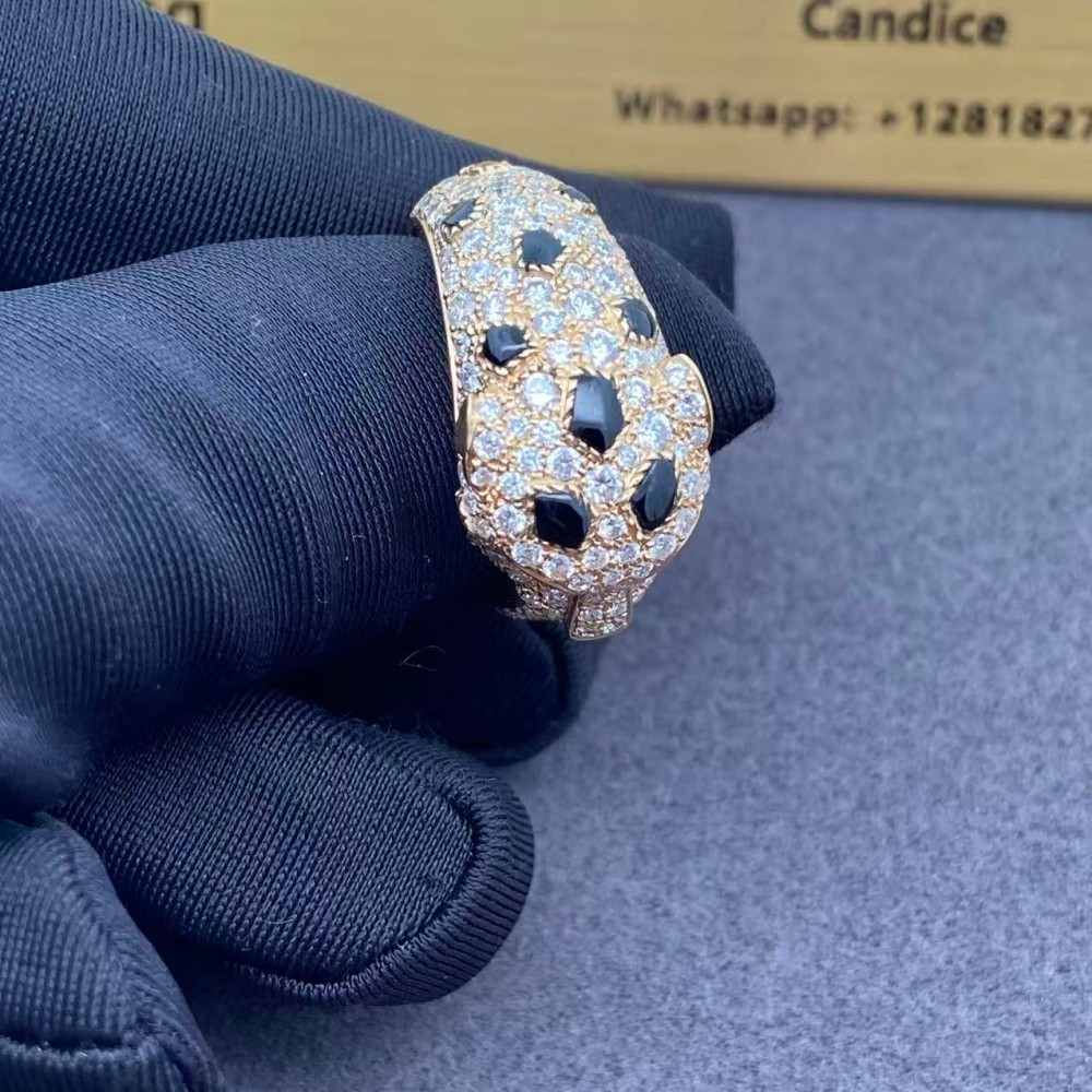 18K Yellow Gold Copy of Cartier Panthere Ring Size 9 N4767700 (3) Copy of Cartier Panthere Ring Size 9