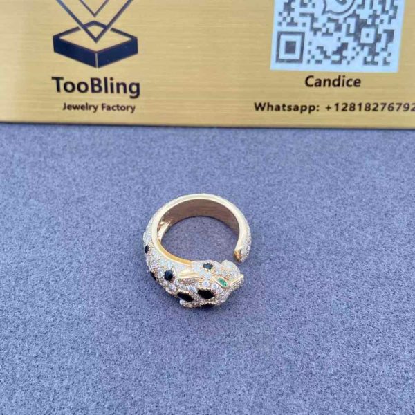 Copy of Cartier Panthere Ring Size 9