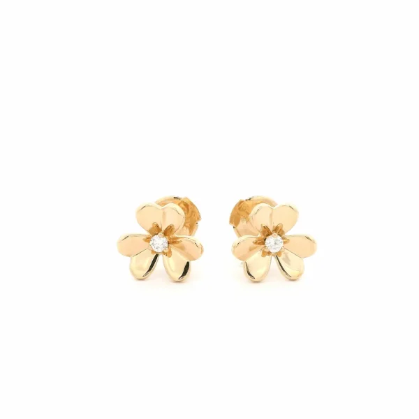 Van Cleef Mini Model Frivole Earrings VCARPJMN00