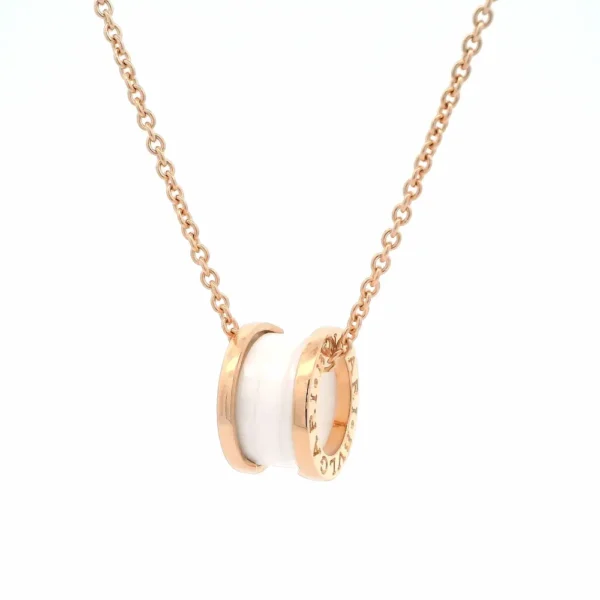 Bvlgari B Zero1 White Ceramic Necklace