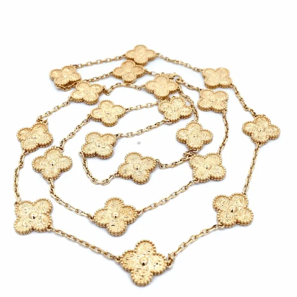 20 Motif Van Cleef Long Necklace Price VCARO1IC00